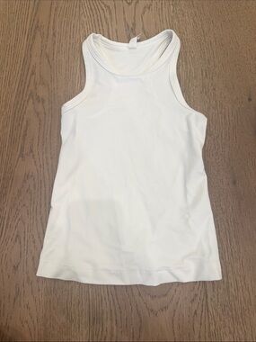 Lululemon White Women's Ribbed Tank Top